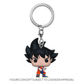 Dragon Ball Z Pocket POP! Vinyl Keychain 4cm Goku w/Kamehameha Display (12)