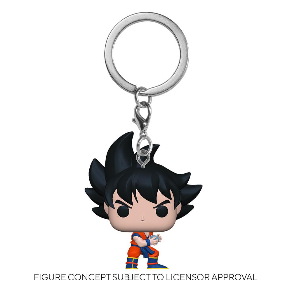 Dragon Ball Z Pocket POP! Vinyl Keychain 4cm Goku w/Kamehameha Display (12)