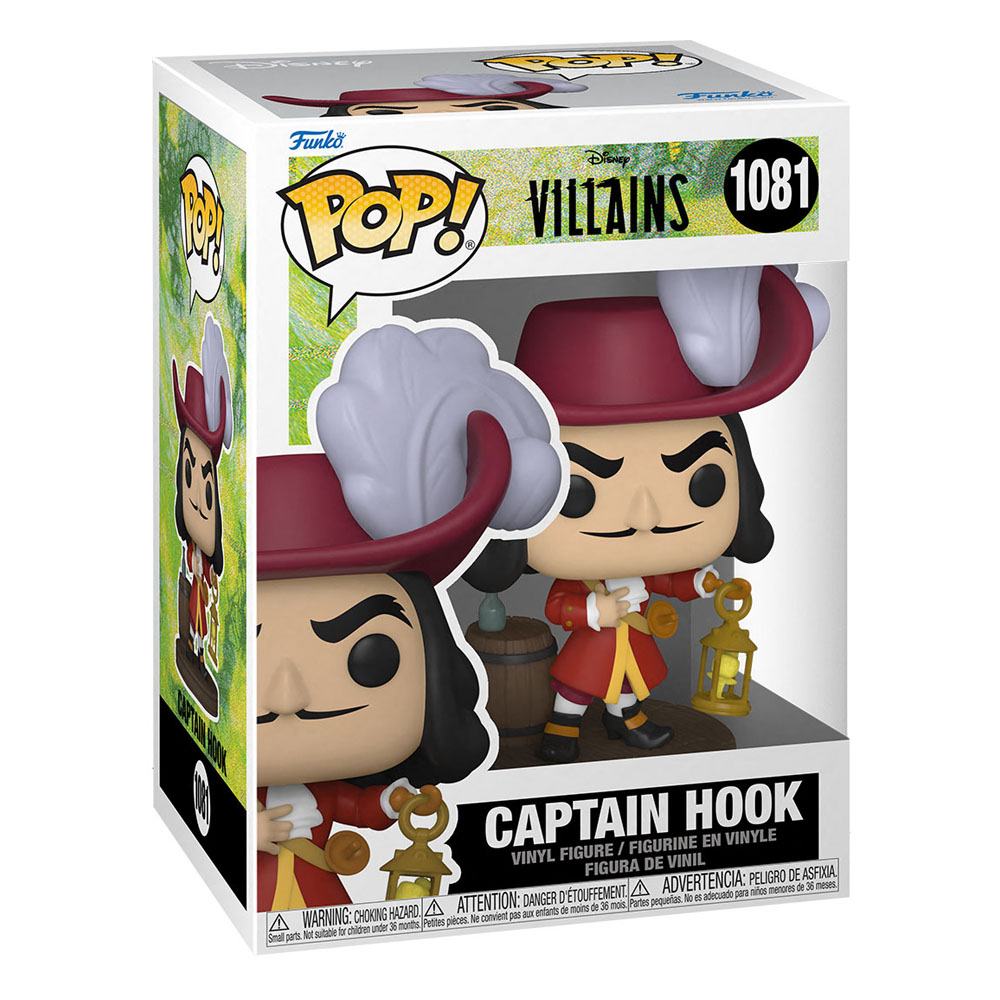 Disney: Villains POP! Disney vinyl figure Captain Hook 9 cm