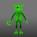Five Nights at Freddy's Actionfigur Radioactive Foxy (GW) 13 cm