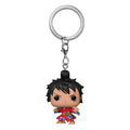 One Piece POP! Vinyl Keychain 4 cm Luffy in Kimono Display (12)