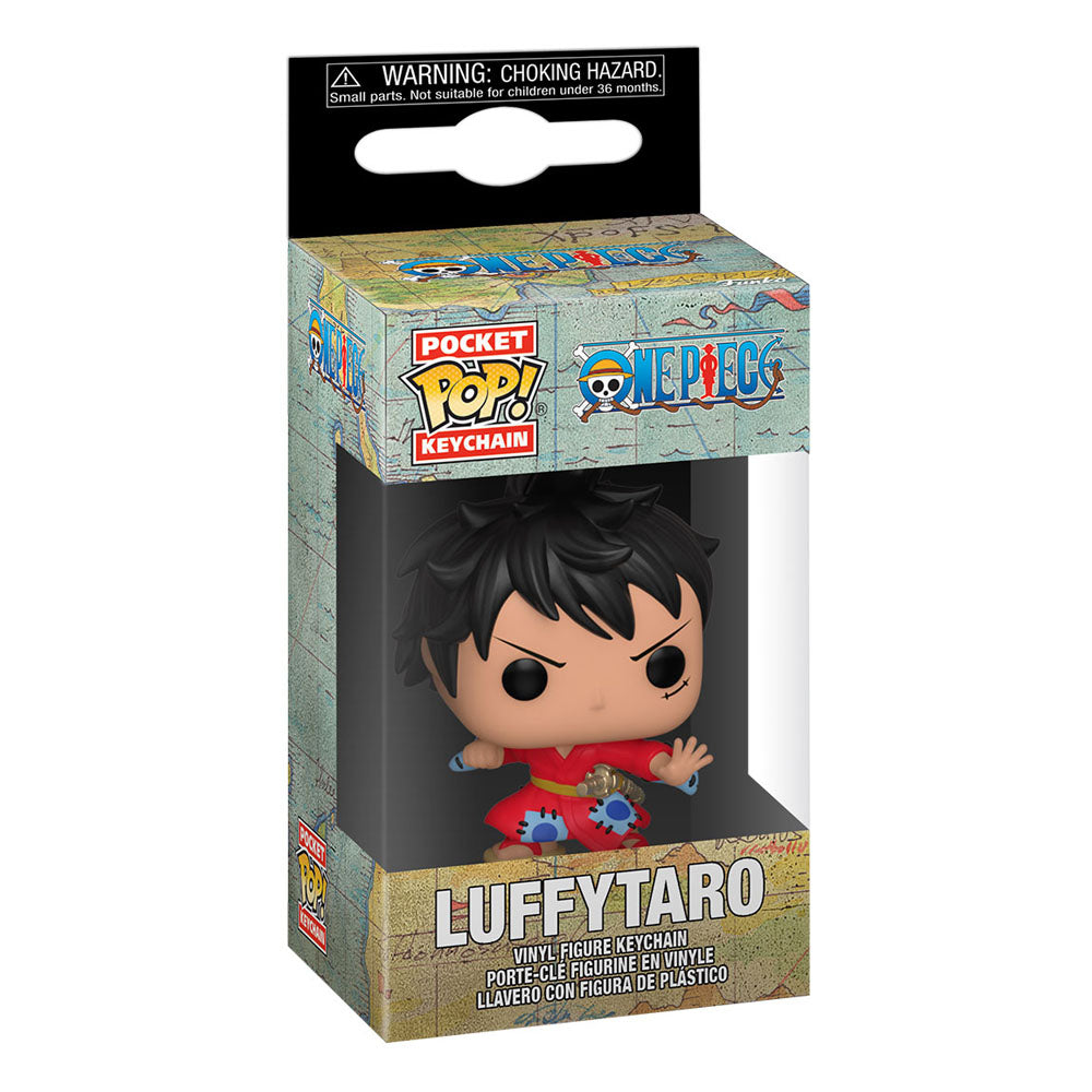 One Piece POP! Vinyl Keychain 4 cm Luffy in Kimono Display (12)