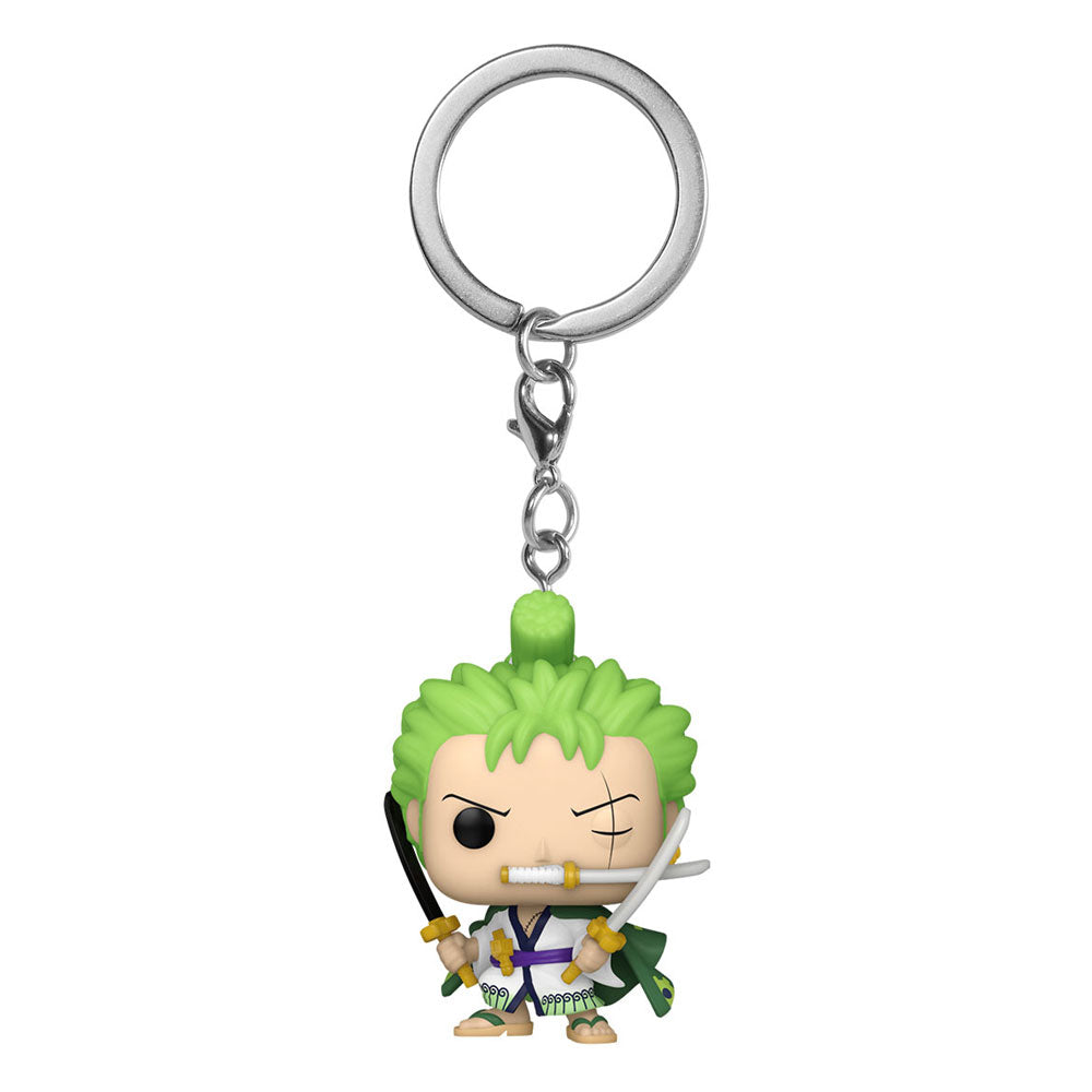 One Piece POP! Vinyl Keychain 4 cm Roronoa Zoro Display (12)