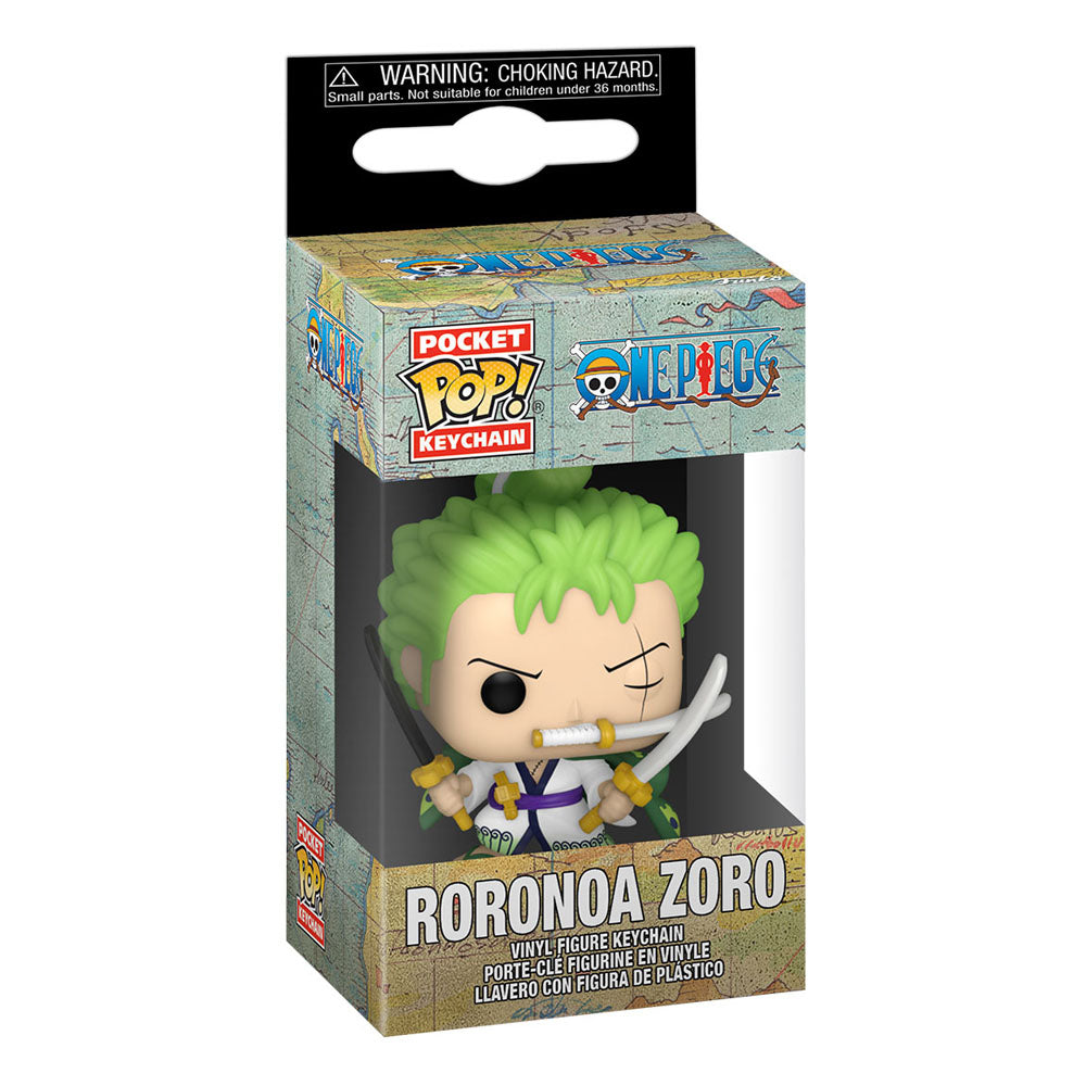 One Piece POP! Vinyl Keychain 4 cm Roronoa Zoro Display (12)