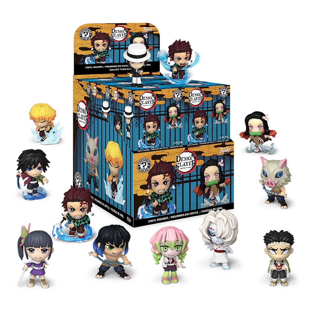 Demon Slayer Mystery Minis Vinyl Minifigures 6cm Display (12)