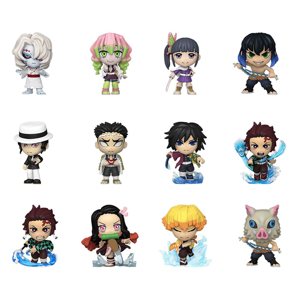 Demon Slayer Mystery Minis Vinyl Minifigures 6cm Display (12)