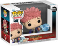 Jujutsu Kaisen POP! Animation Vinyl Figur Itadori w/ Tsukamoto Doll 9 cm