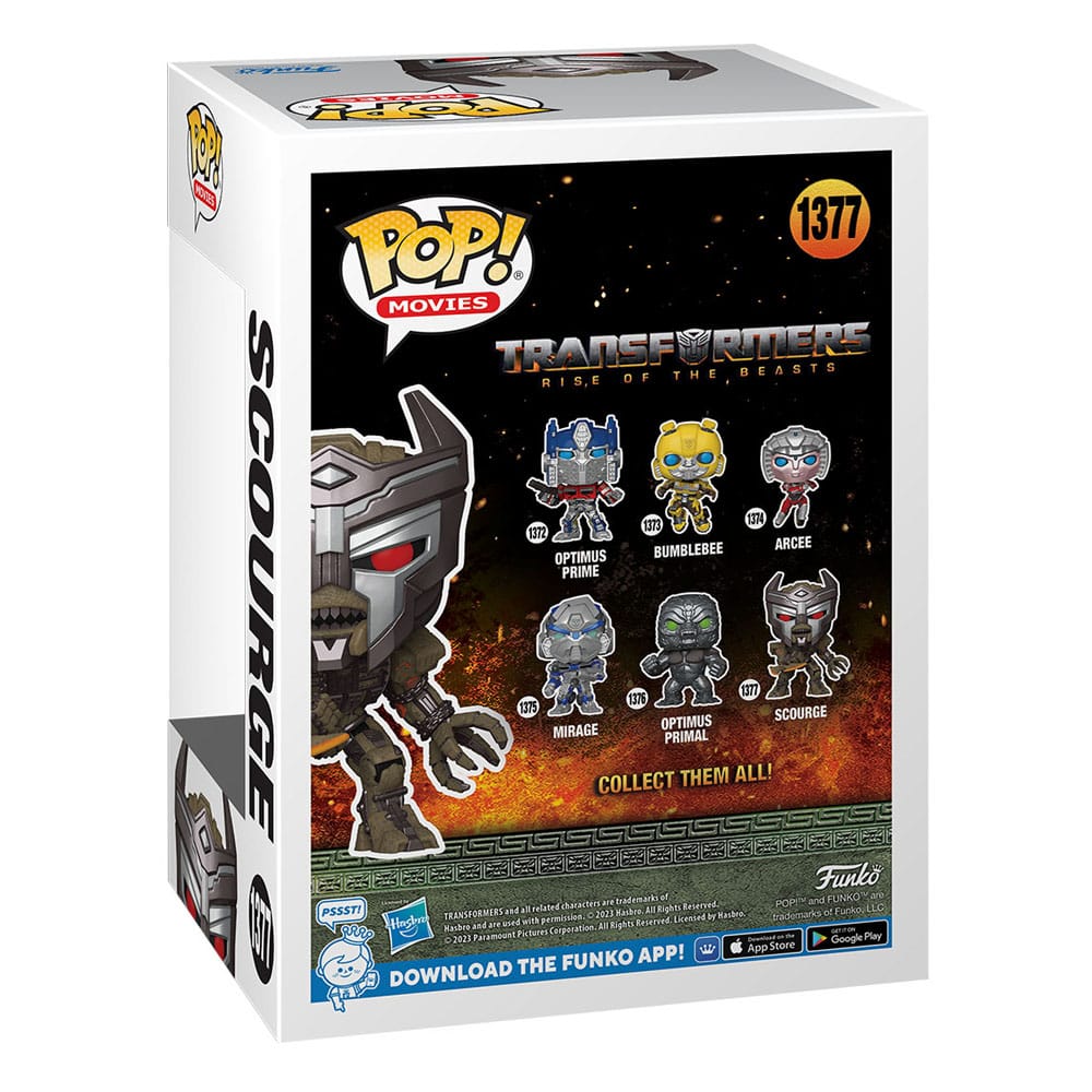 Transformers: Aufstieg der Bestien POP! Movies Vinyl Figur Scourge 9 cm