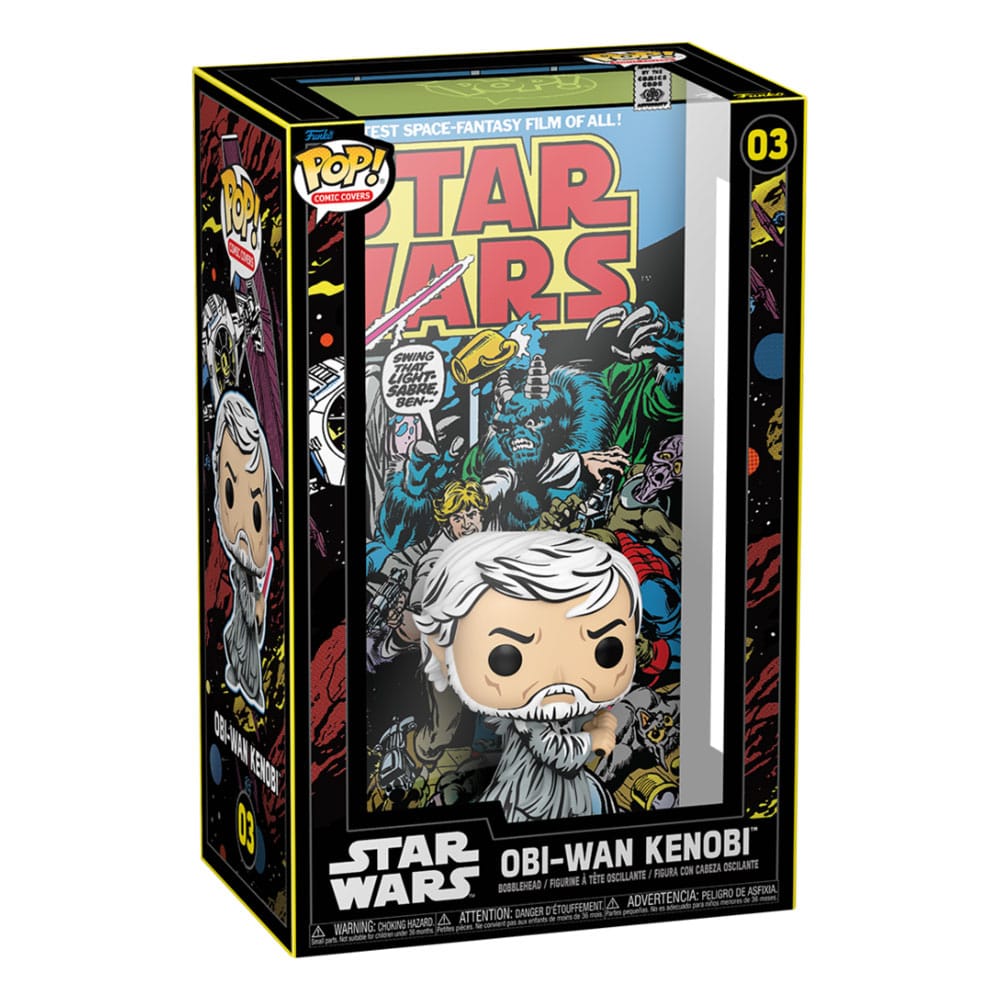 Star Wars POP! Comic Cover Vinyl Figur Obi-Wan 9 cm