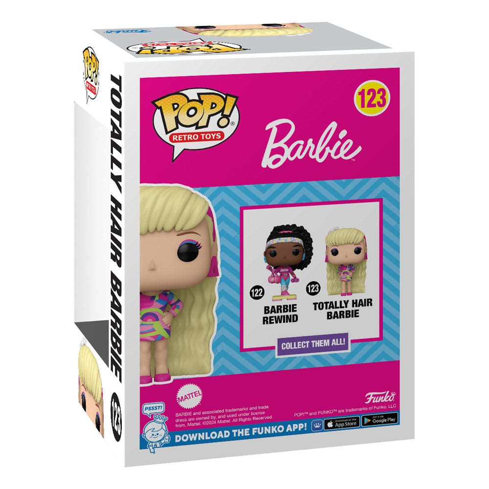 Barbie POP! Vinyl Figur Totally Hair Barbie 9 cm