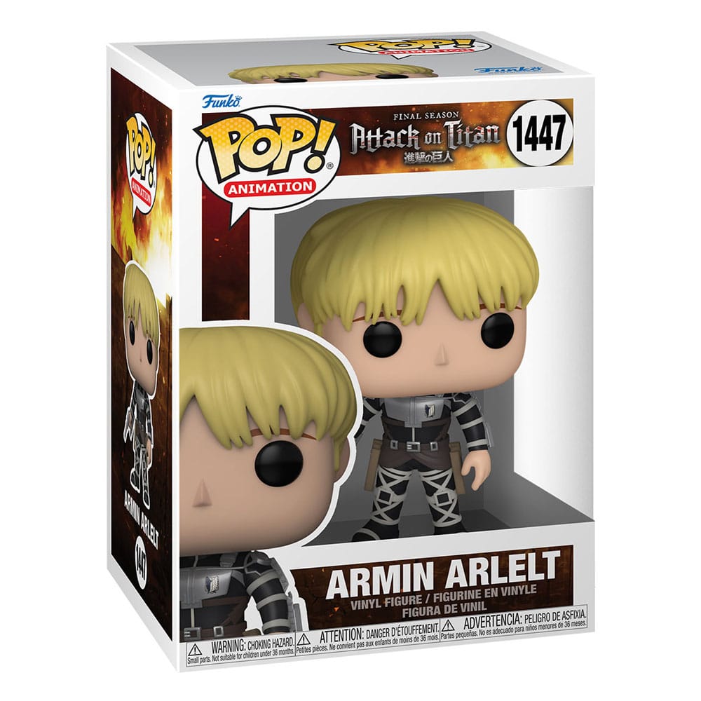 Attack on Titan POP! Animation Vinyl Figuren Armin Arlert 9 cm Sortiment (6)