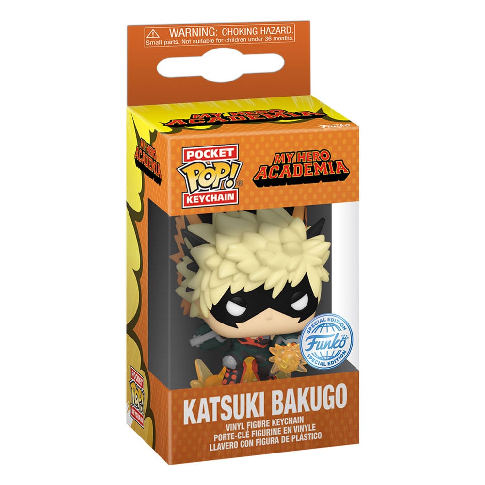 My Hero Academia POP! Vinyl Schlüsselanhänger 4 cm Bakugo (explosion) Display (12)