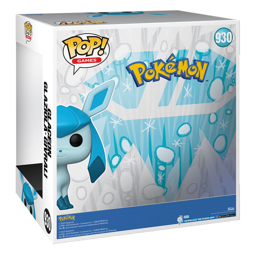 Pokémon Super Sized Jumbo POP! Vinyl Figur Glaceon (EMEA) 25 cm