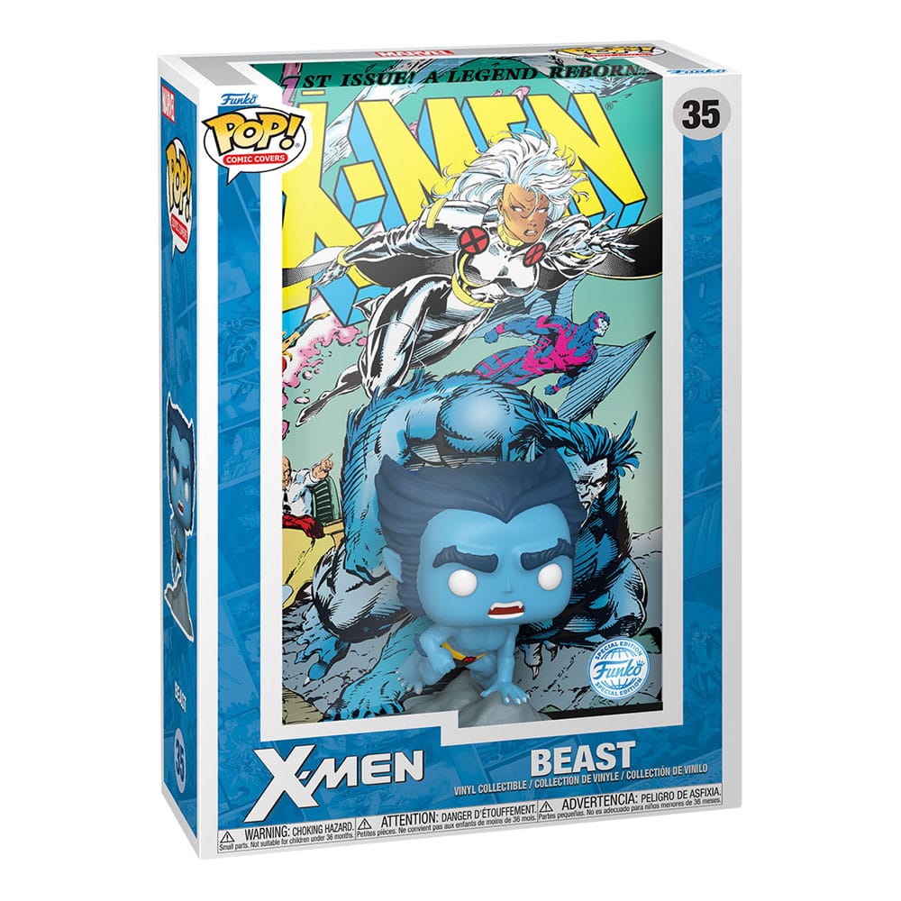 Marvel POP! Comic Cover Vinyl Figur X-Men #1(Beast) 9 cm