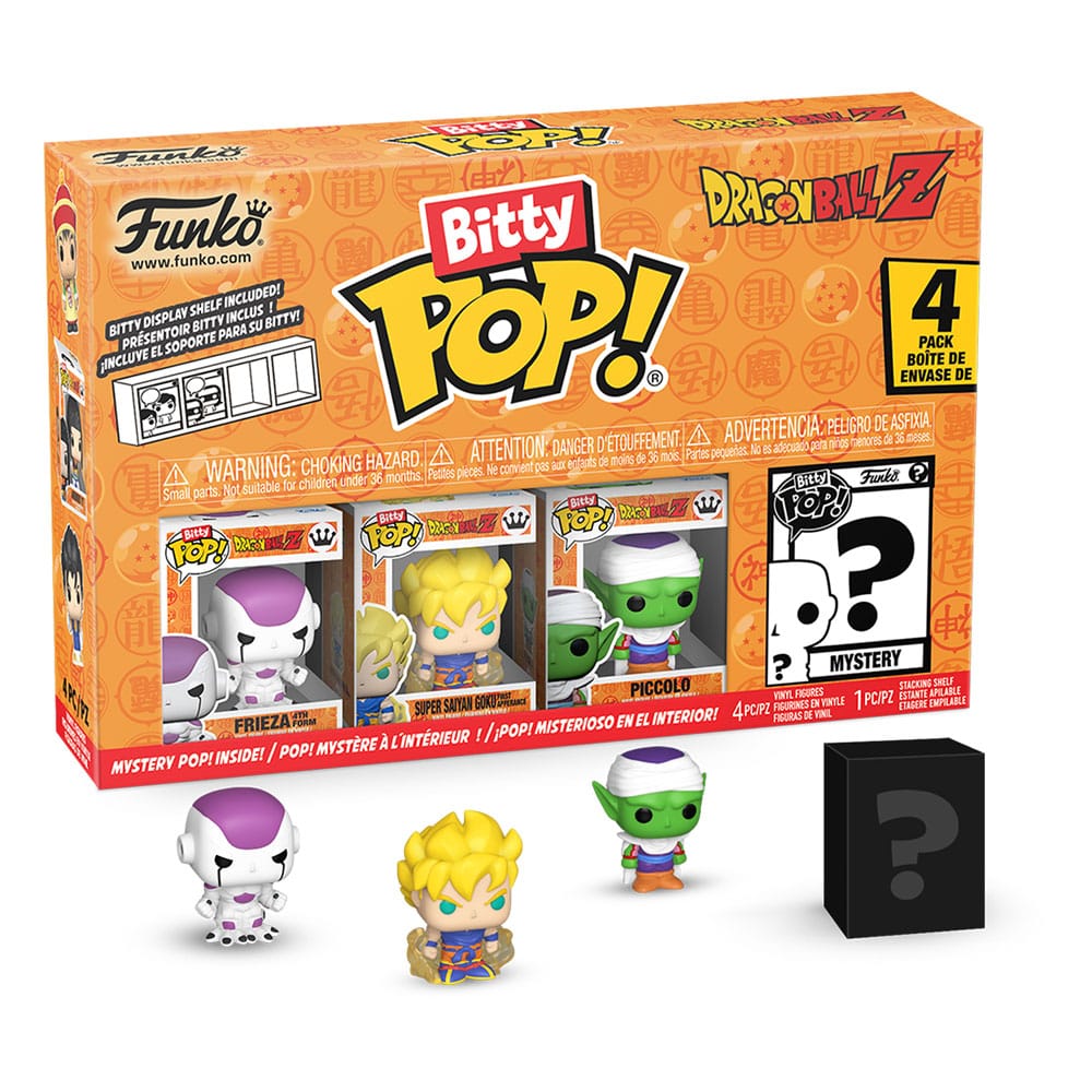 Dragon Ball Bitty POP! Vinyl Figures Pack of 4 Series 4 2.5 cm