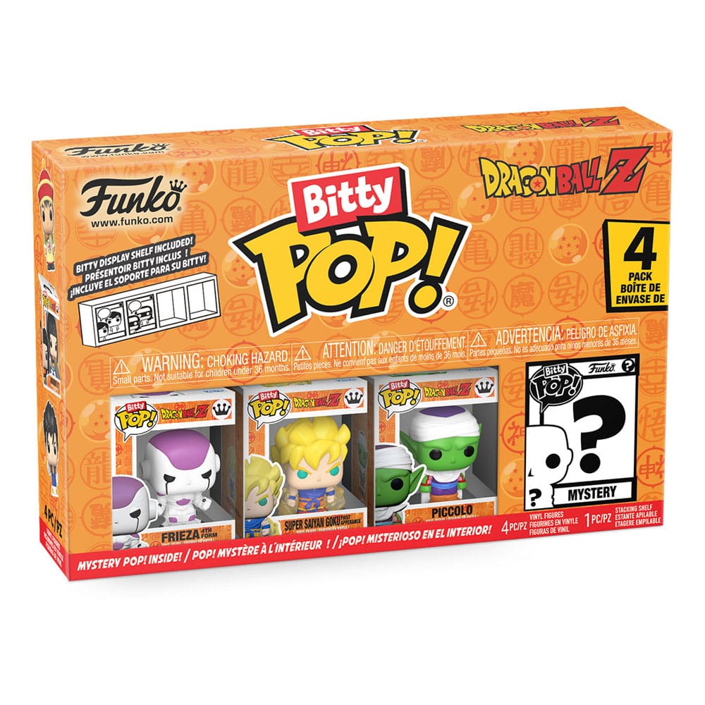 Dragon Ball Bitty POP! Vinyl Figures Pack of 4 Series 4 2.5 cm