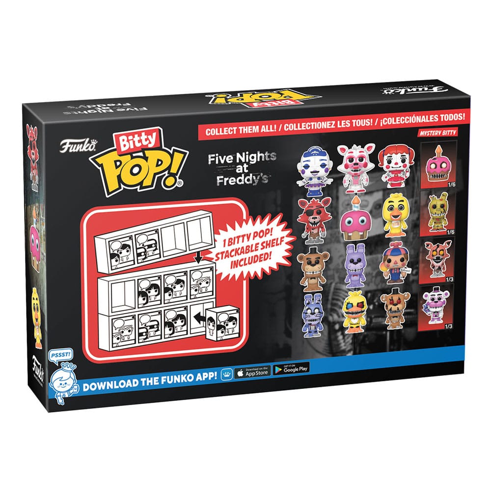 Five Nights at Freddy's Bitty POP! Vinyl figures pack of 4 Ballora 2.5 cm