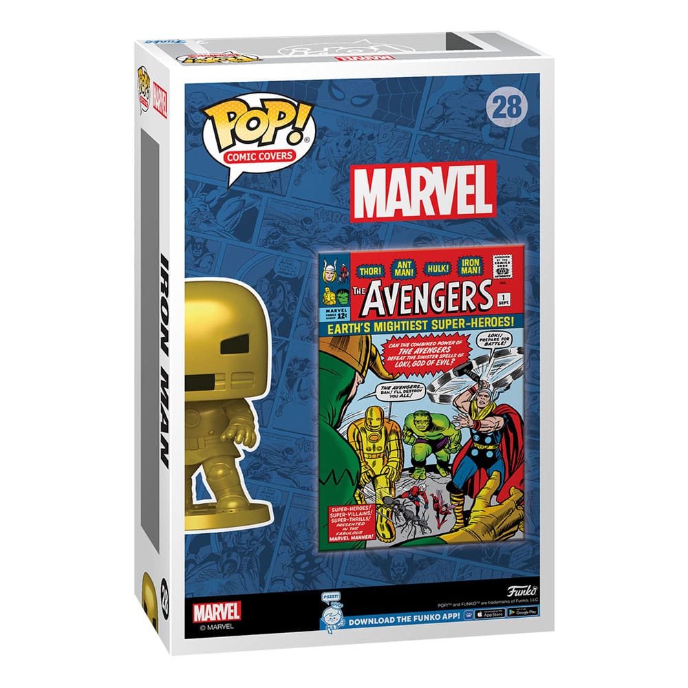 Marvel POP! Comic Cover Vinyl Figur Avengers #1 9 cm