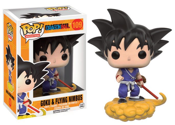 Dragon Ball Z POP! Animation Vinyl Figure Goku on Jindujun 9 cm