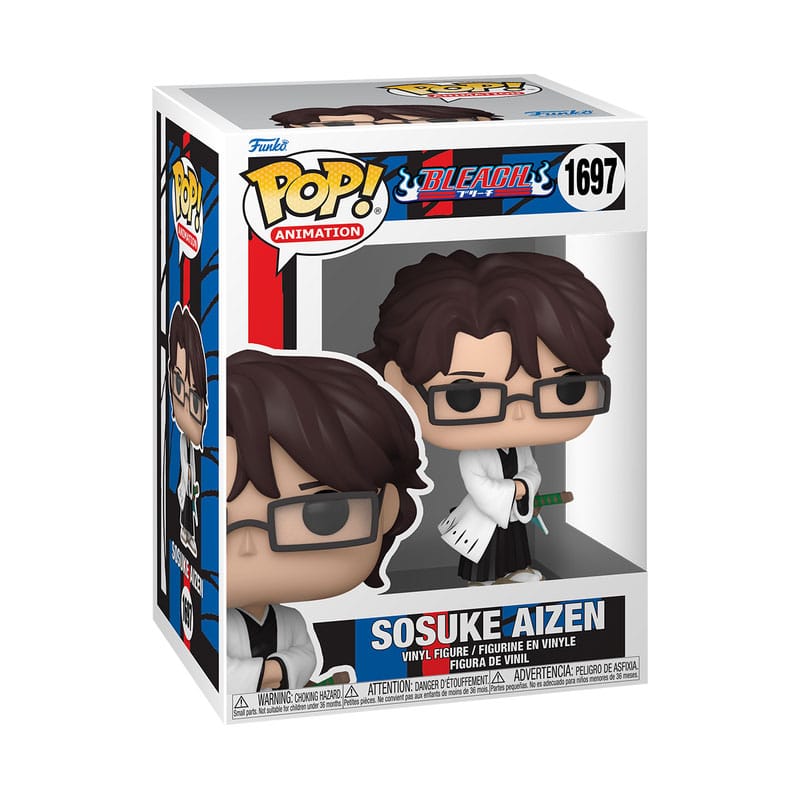 Bleach POP! Animation Vinyl Figur Aizen 9 cm