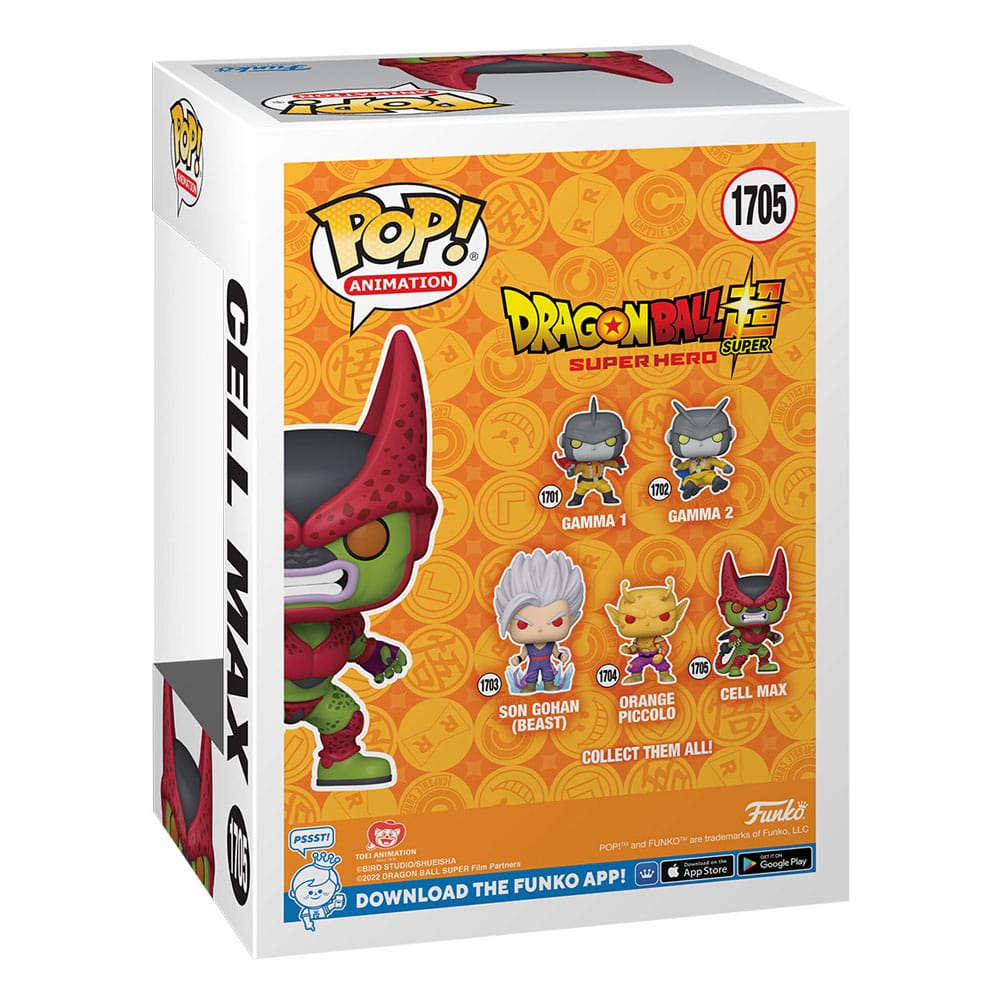 Dragon Ball Super: Super Hero POP! Vinyl figure Cell Max 9 cm