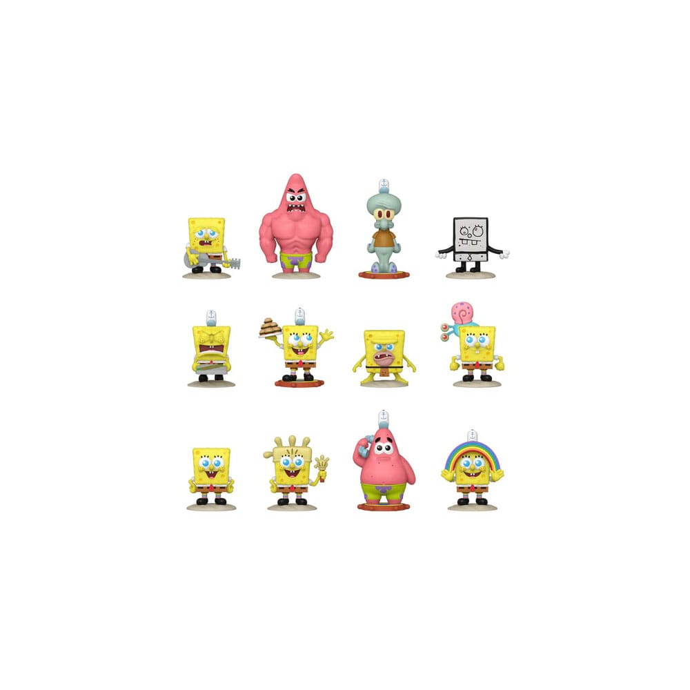SpongeBob SquarePants Mystery Minis Minifigures 25th Anniversary 5 cm Display (12)