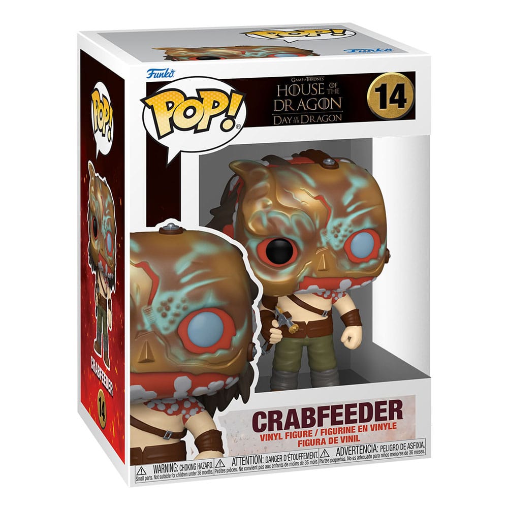 House of the Dragon POP! TV vinyl figure crab feeder 9 cm