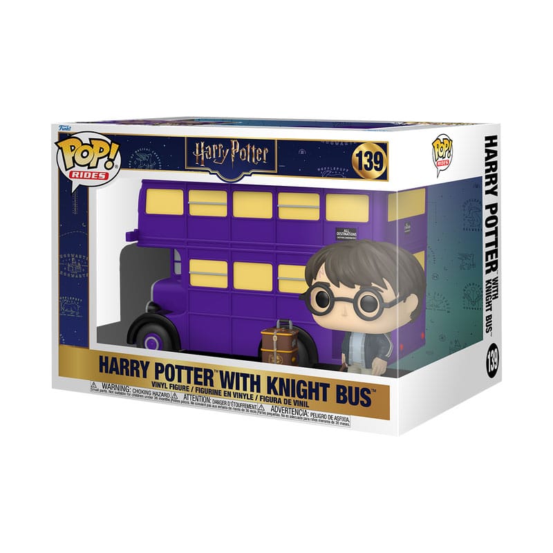Harry Potter POP! Rides Super Deluxe Vinyl Figur Knight Bus 15 cm