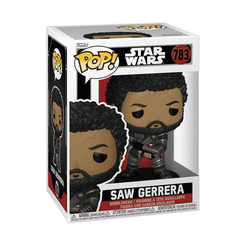 Star Wars: Andor POP! TV Vinyl Figur Saw Gerrera 9 cm