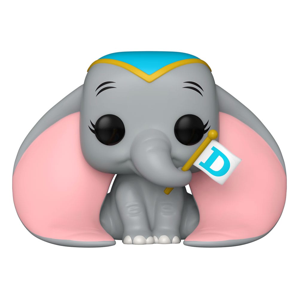 Dumbo POP! Disney vinyl figure Dumbo w/flag 9 cm