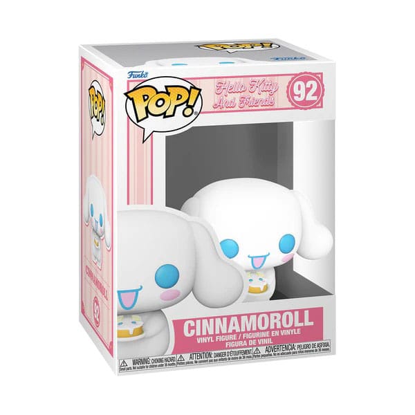 Hello Kitty POP! Sanrio Vinyl Figur Cinnamaroll with Dessert 9 cm