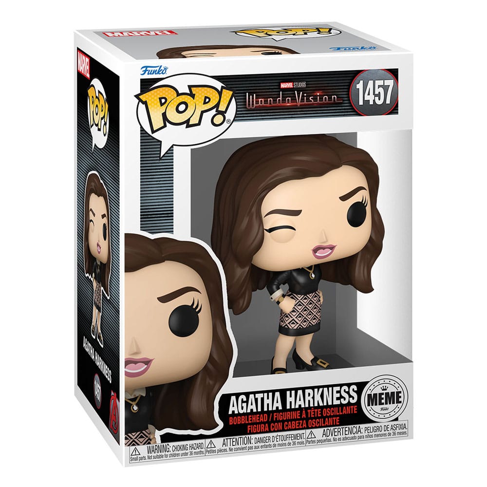 WandaVision POP! TV Vinyl Figur Agatha Harkness (Meme) 9 cm
