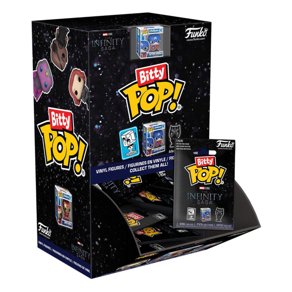 Marvel Mystery Bitty POP! Vinyl Figuren 2 cm The Infinity Saga Display (32)