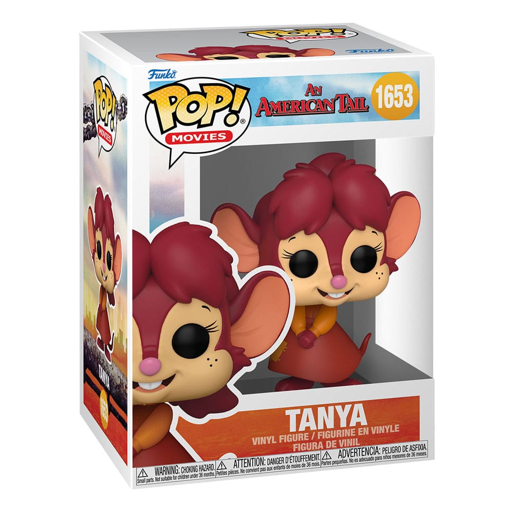 Feivel, the mouse wanderer POP! Movies vinyl figure Tanya 9 cm