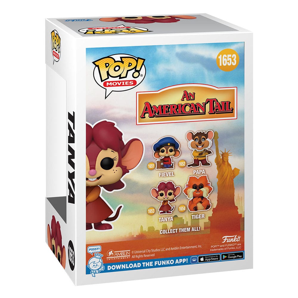 Feivel, the mouse wanderer POP! Movies vinyl figure Tanya 9 cm
