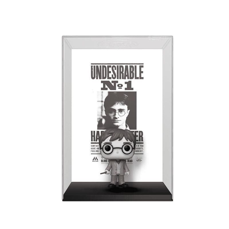Harry Potter POP! Comic Cover Vinyl Figur Harry Wanted Poster 9 cm