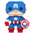 Marvel POP! 8-Bit Vinyl Figur Captain America 9 cm