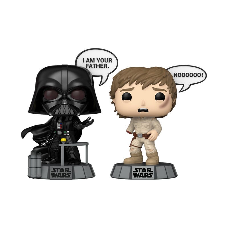 Star Wars: Sayings POP! Vinyl figures pack of 2 Vader &amp; Luke 9 cm