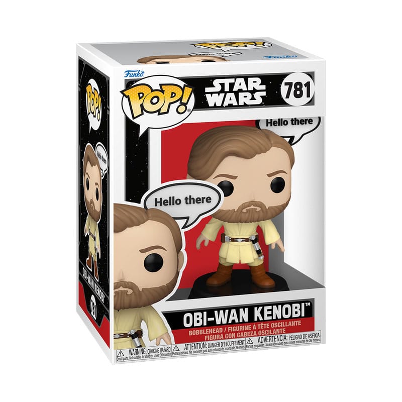 Star Wars: Sayings POP! Plus Movies Vinyl Figur Obi-Wan Kenobi 9 cm
