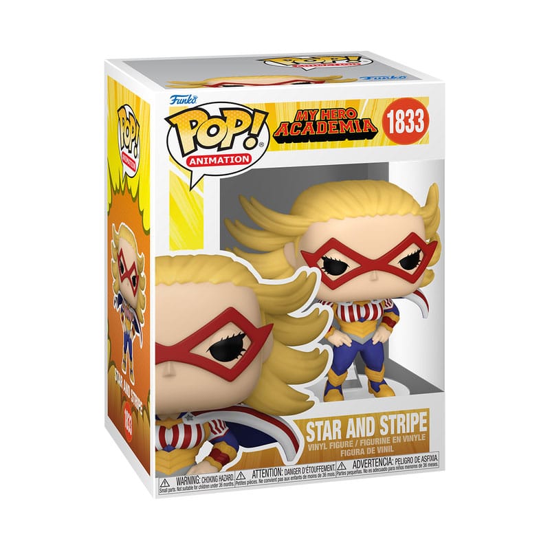 My Hero Academia POP! Animation vinyl figures Star and Stripe 9 cm