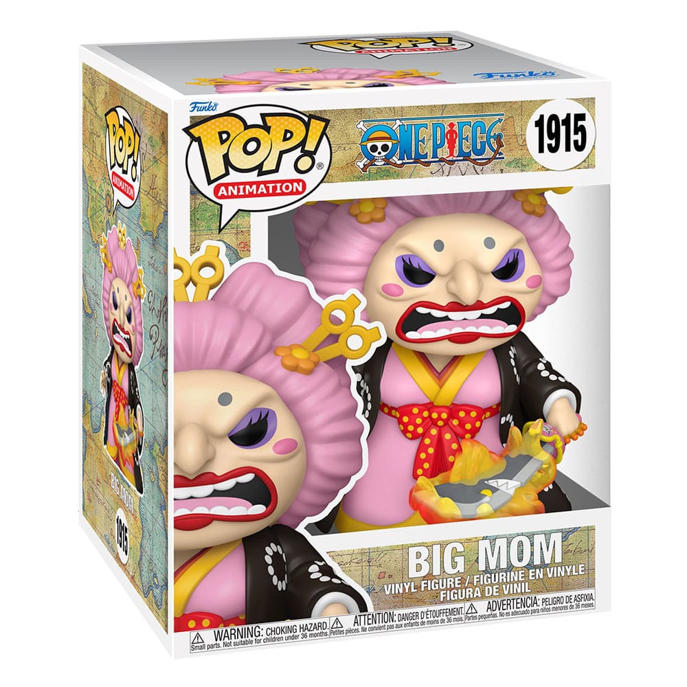 One Piece POP! Super Animation Vinyl Figur Big Mom (Kimono) (with Chase) 17 cm Sortiment (3)