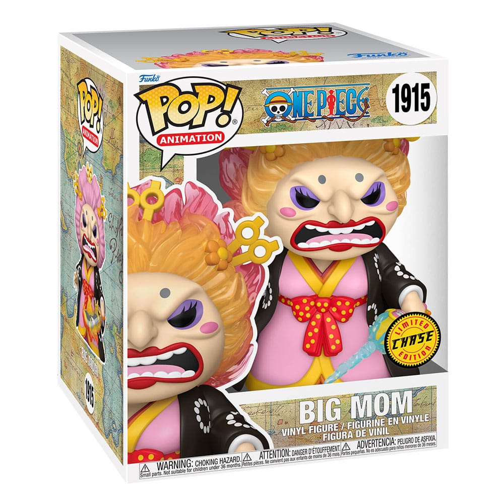 One Piece POP! Super Animation Vinyl Figur Big Mom (Kimono) (with Chase) 17 cm Sortiment (3)