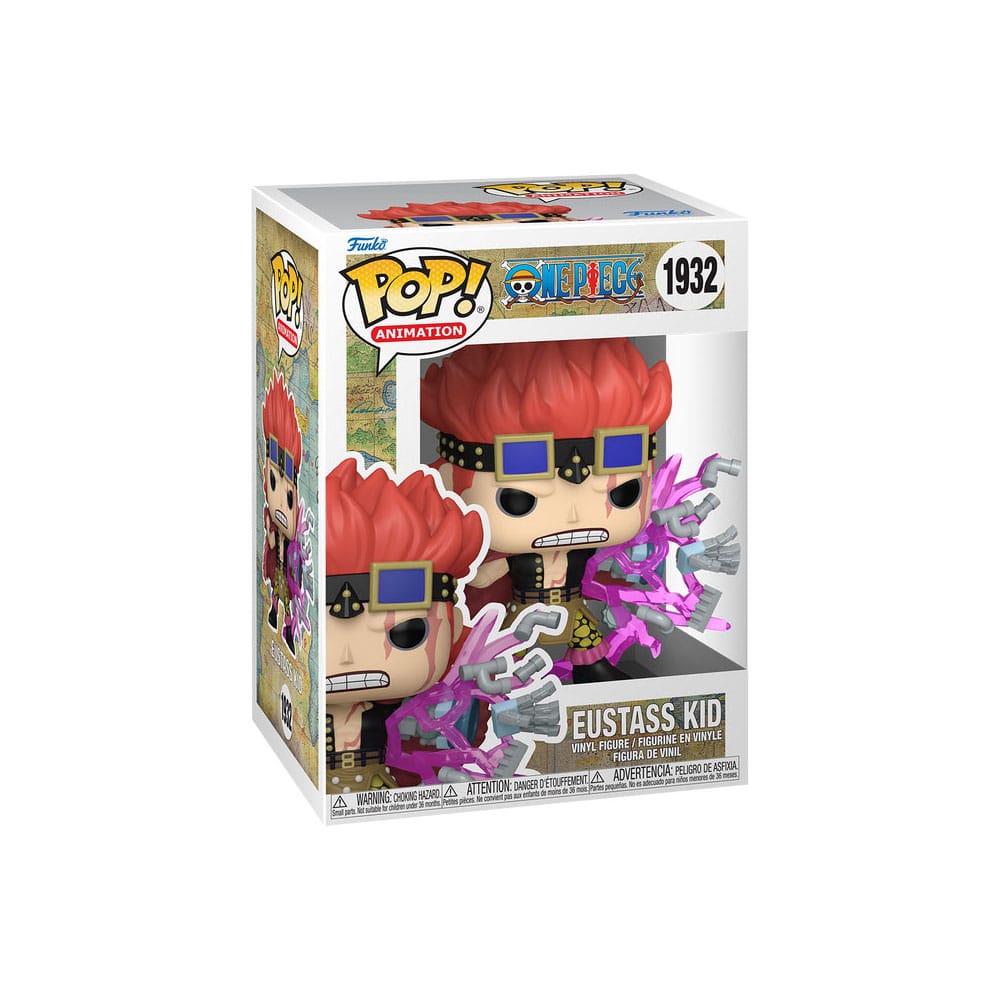 One Piece POP! Animation vinyl figure Eustass Kid (Awakening) 9 cm