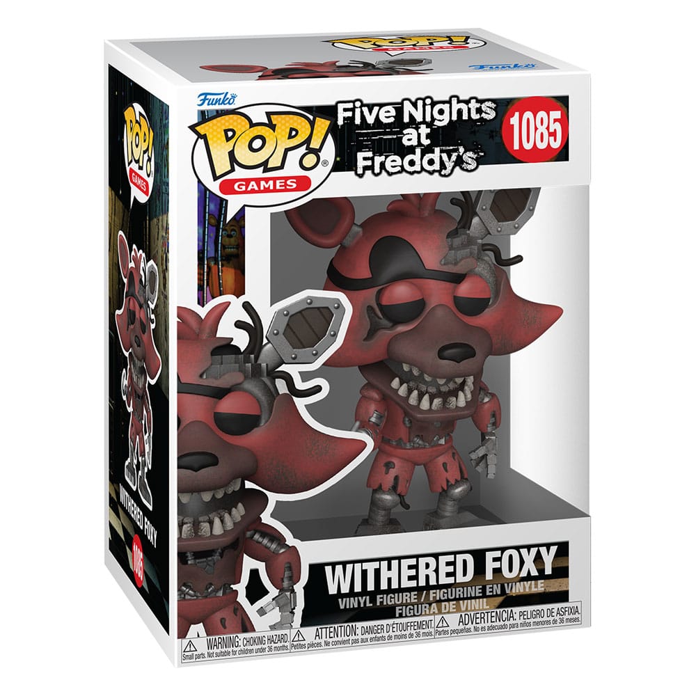 Five Nights at Freddy's POP! Vinyl Figur Withered Foxy 9 cm