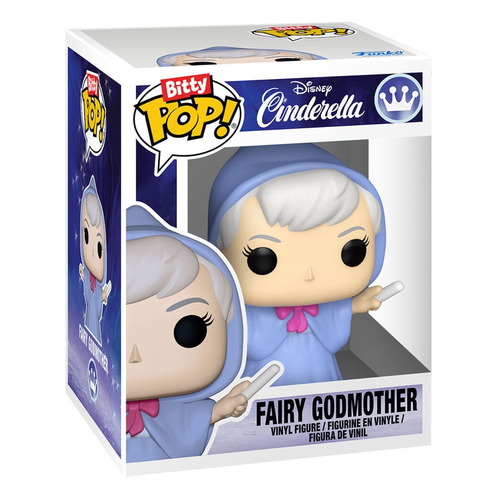 Disney Bitty POP! Display mit 2 Vinyl Figuren Cinderella's Castle