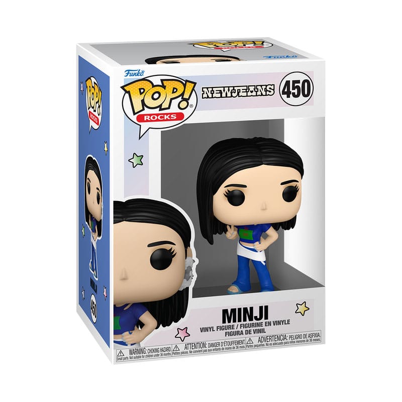 New Jeans POP! Rocks Vinyl Figur Minji 9 cm