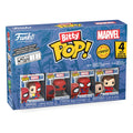 Spider-Man Bitty POP! Vinyl Figuren 4er-Pack Series 4 2 cm