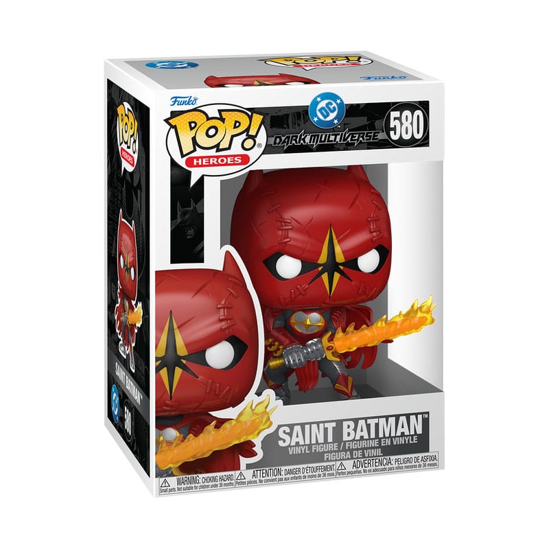 DC Dark Multiverse POP! Heroes Vinyl Figuren Saint Batman 9 cm