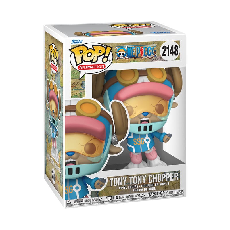One Piece POP! Animation Figur Chopper (Egg) 9 cm