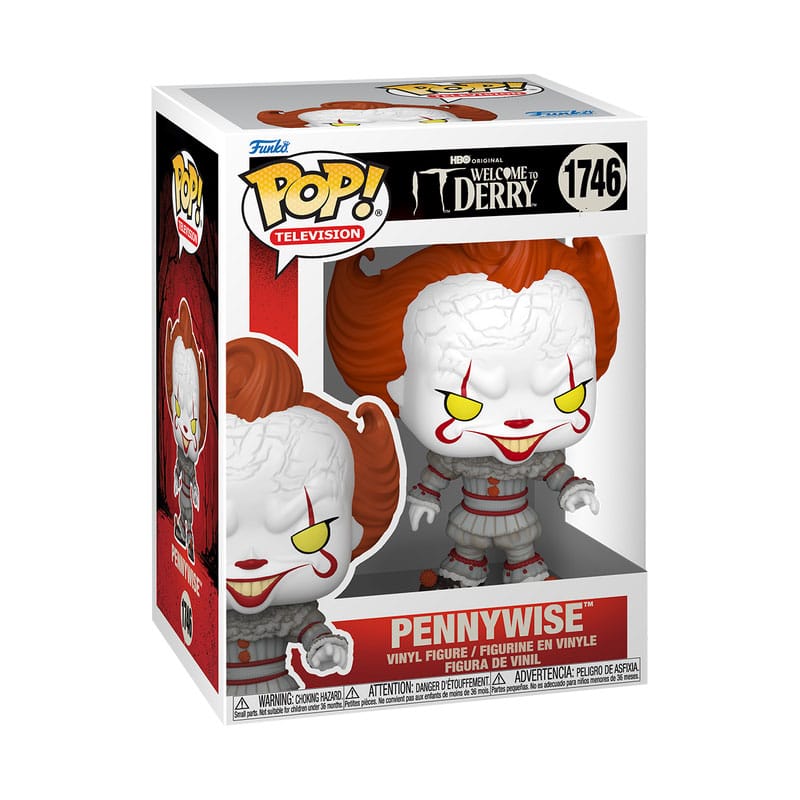 It-Welcome to Derry POP! Plus Vinyl Figur Pennywise the Dancing Clown 9 cm